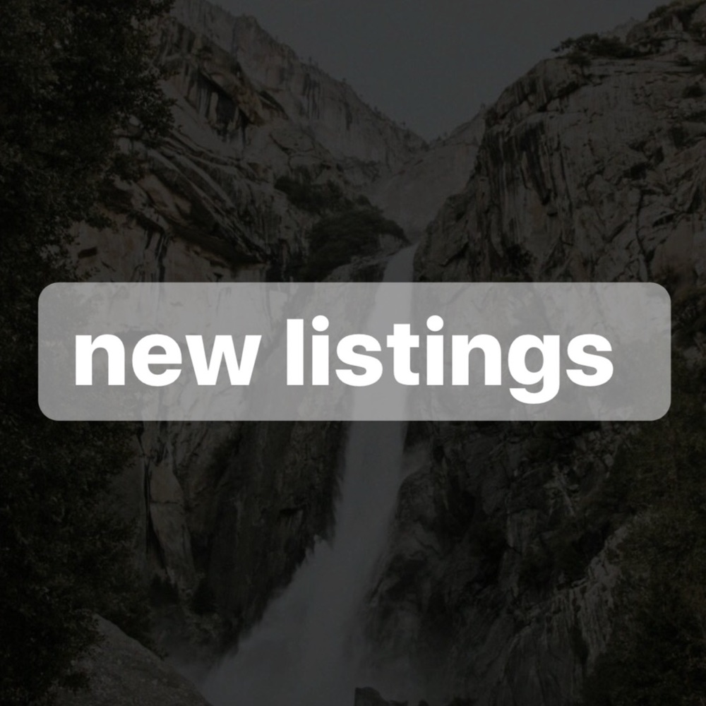 New Listings 👉🏼